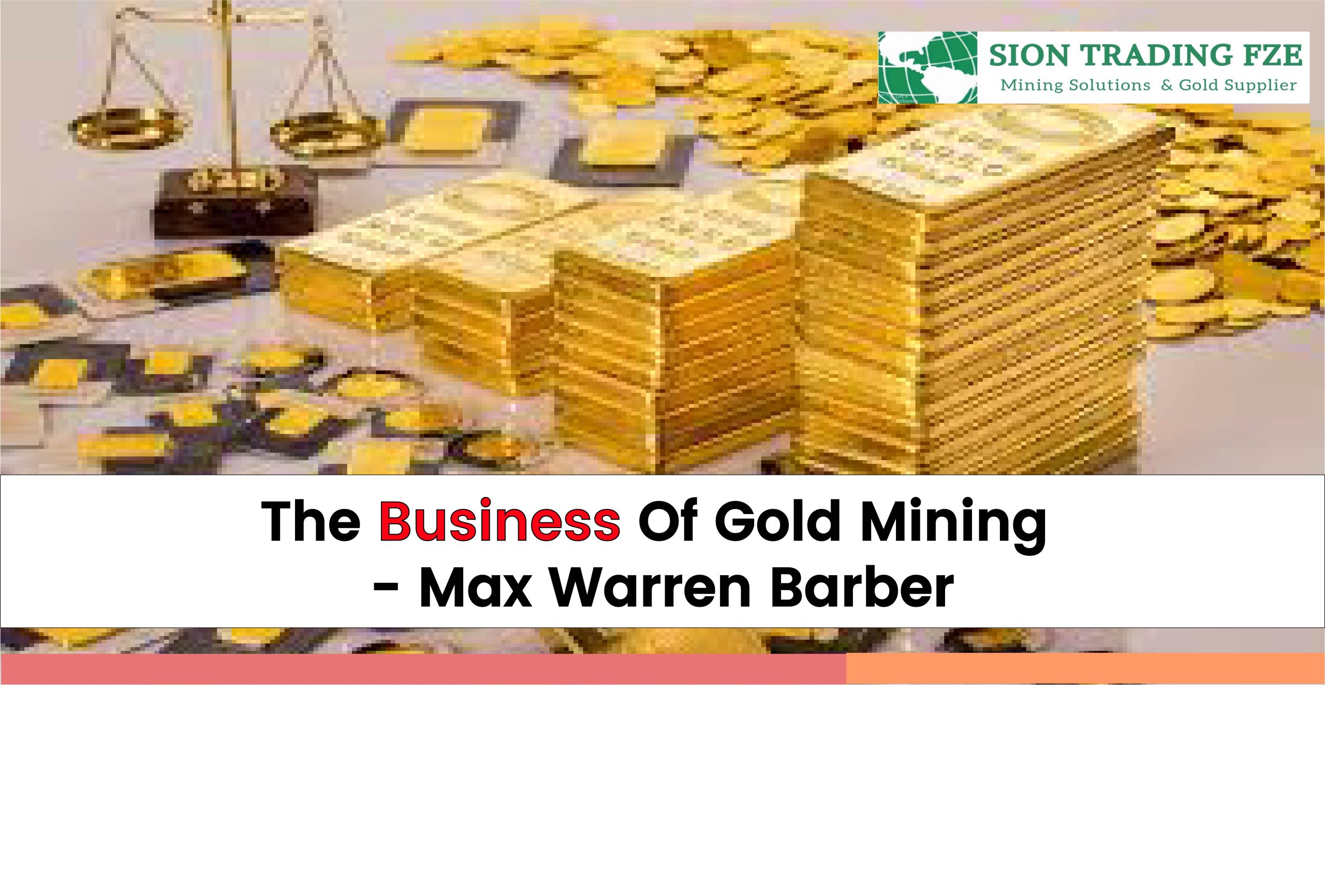 sion trading fze Max warren barber gold scam